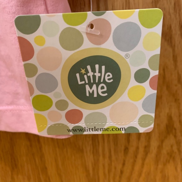 NWT Little Me 2 Pc Dress / Fleece and faux Suede embroidered Vest, Size 24 Mos - Picture 5 of 7